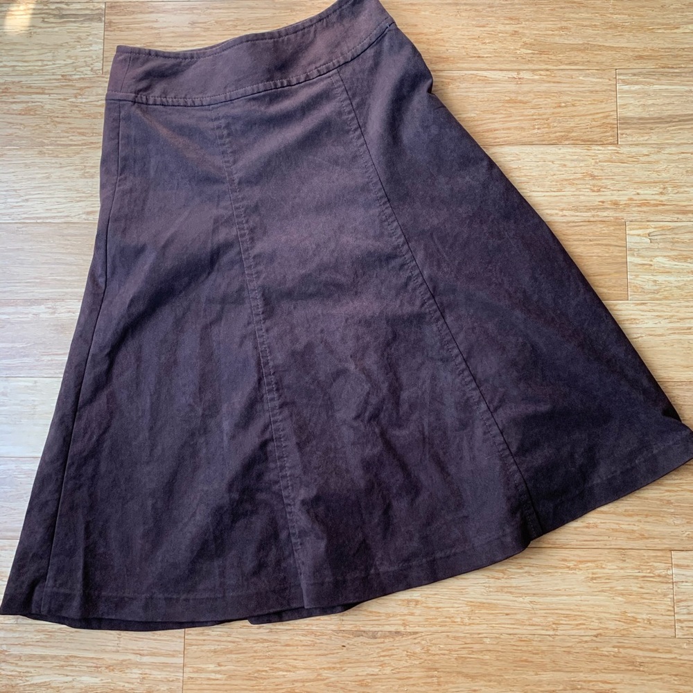 2/$20.00 Liz Claiborne Faux-Suede Booth Skirt